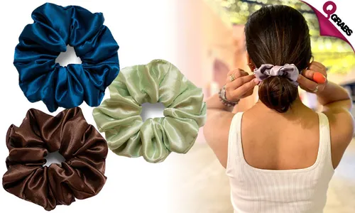 Satin Hair Scrunchies!